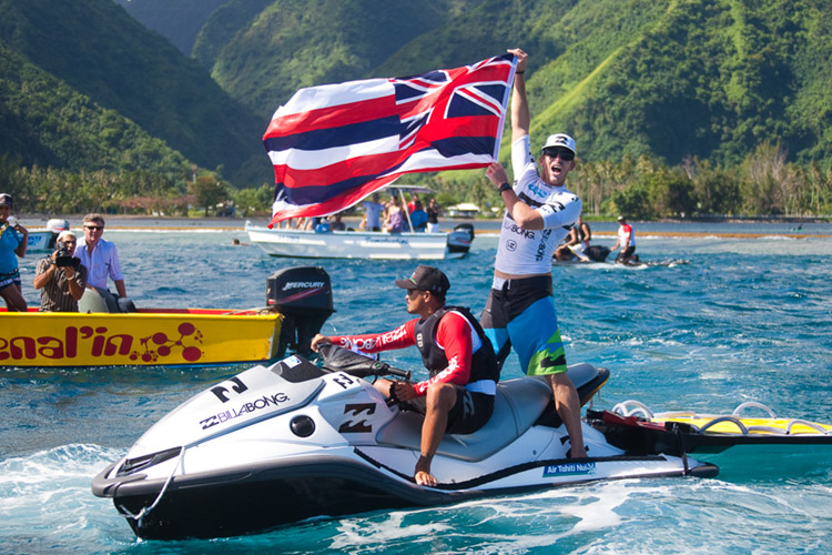 Andy Irons: he won his last event at Teahupoo in 2010 | Photo: Bielmann