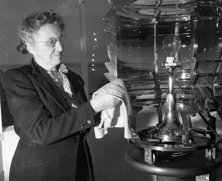Fannie Salter: the last lighthouse keeper at Turkey Point Light in Maryland, United States | Photo: Creative Commons Fannie Salter: the last lighthouse keeper at Turkey Point Light in Maryland, United States | Photo: Creative Commons