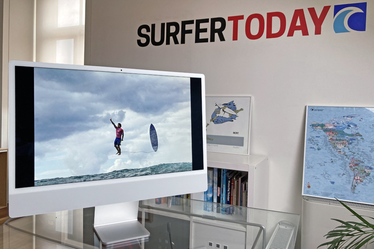 Gabriel Medina: the iconic shot by Jérôme Brouillet went viral after it was taken in Teahupoo