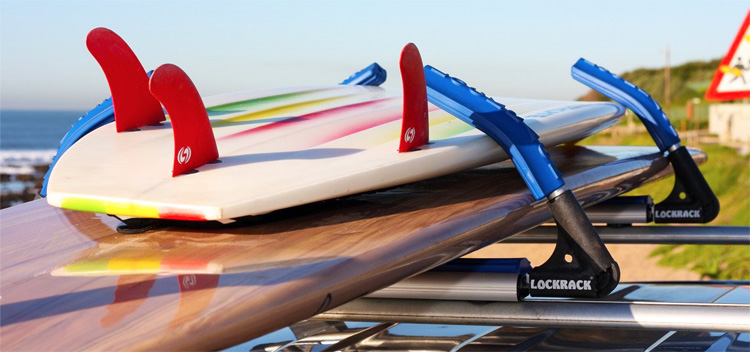 Lockrack: a simple and secure surfboard car rack Lockrack: a simple and secure surfboard car rack