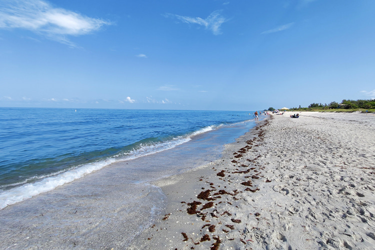 Manasota Beach: a long stretch of sand located in Englewood, Florida | Photo: Mikey Sanderlin