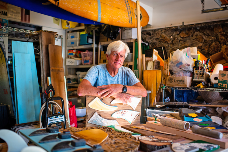 Mark Cunningham: the bodysurfer is also a passionate artist | Photo: Billabong Mark Cunningham: the bodysurfer is also a passionate artist | Photo: Billabong