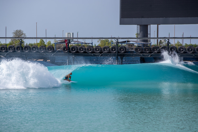 Kelly Slater: his pioneering wave technology can be experienced at Surf Abu Dhabi | Photo: Surf Abu Dhabi Kelly Slater: his pioneering wave technology can be experienced at Surf Abu Dhabi | Photo: Surf Abu Dhabi