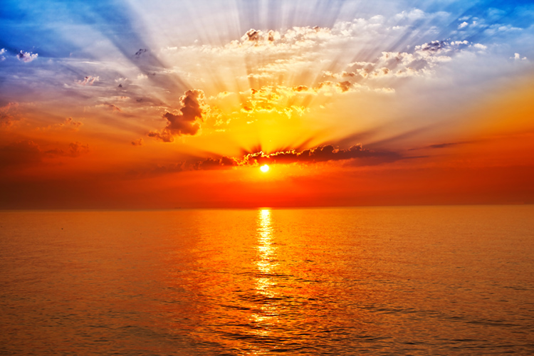 Sunrise and sunset: the golden hour is an inspiring time of the day | Photo: Shutterstock